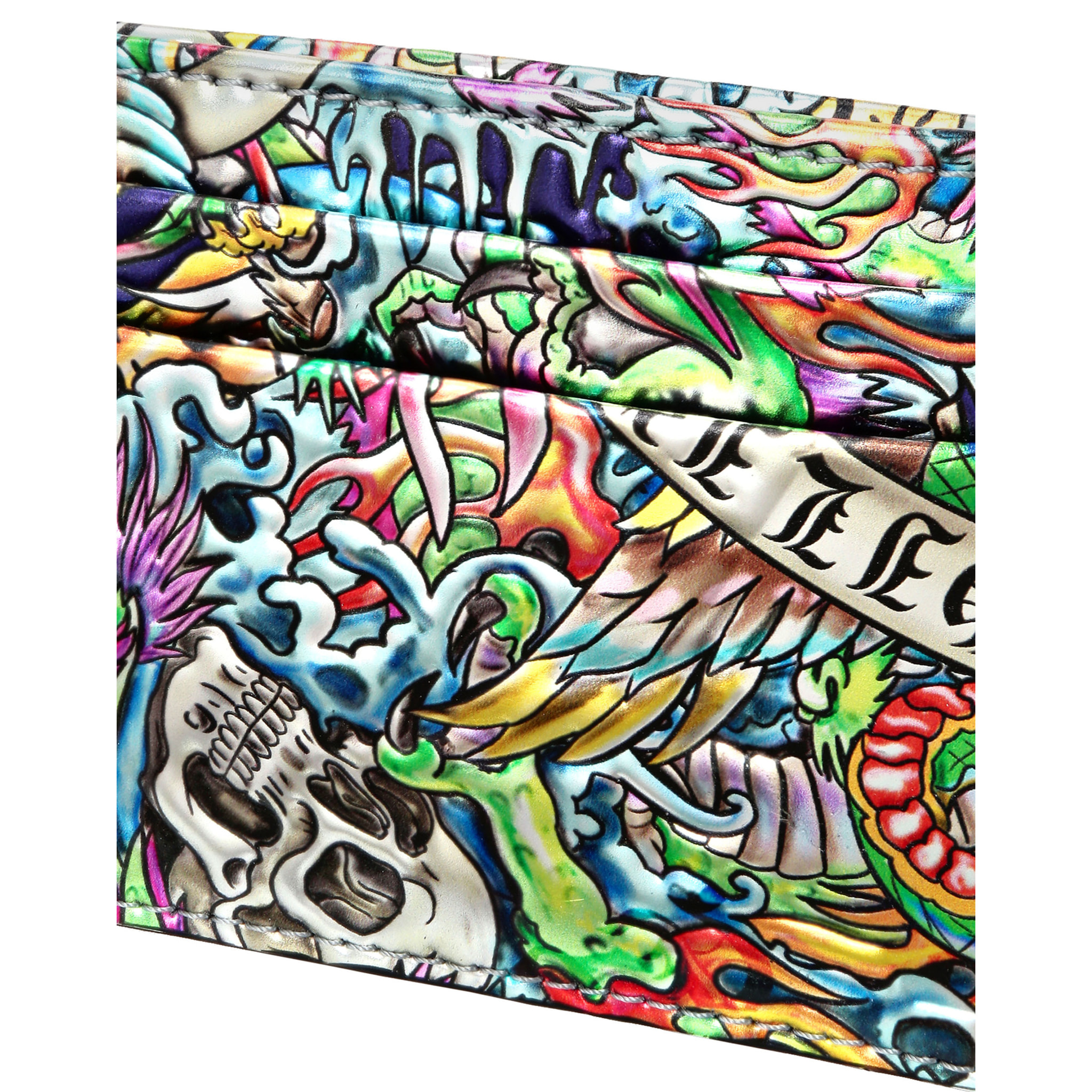 PHILIPP PLEIN Credit Cards Holder TATTOO