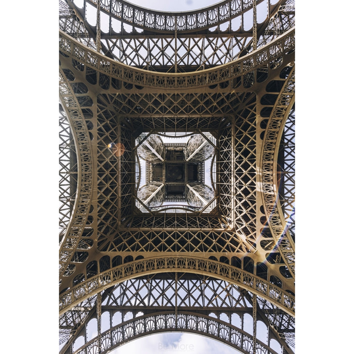 Tableau eiffel et son fer Tableau plexiglas