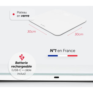Pèse personne TERRAILLON X-Line USB-C