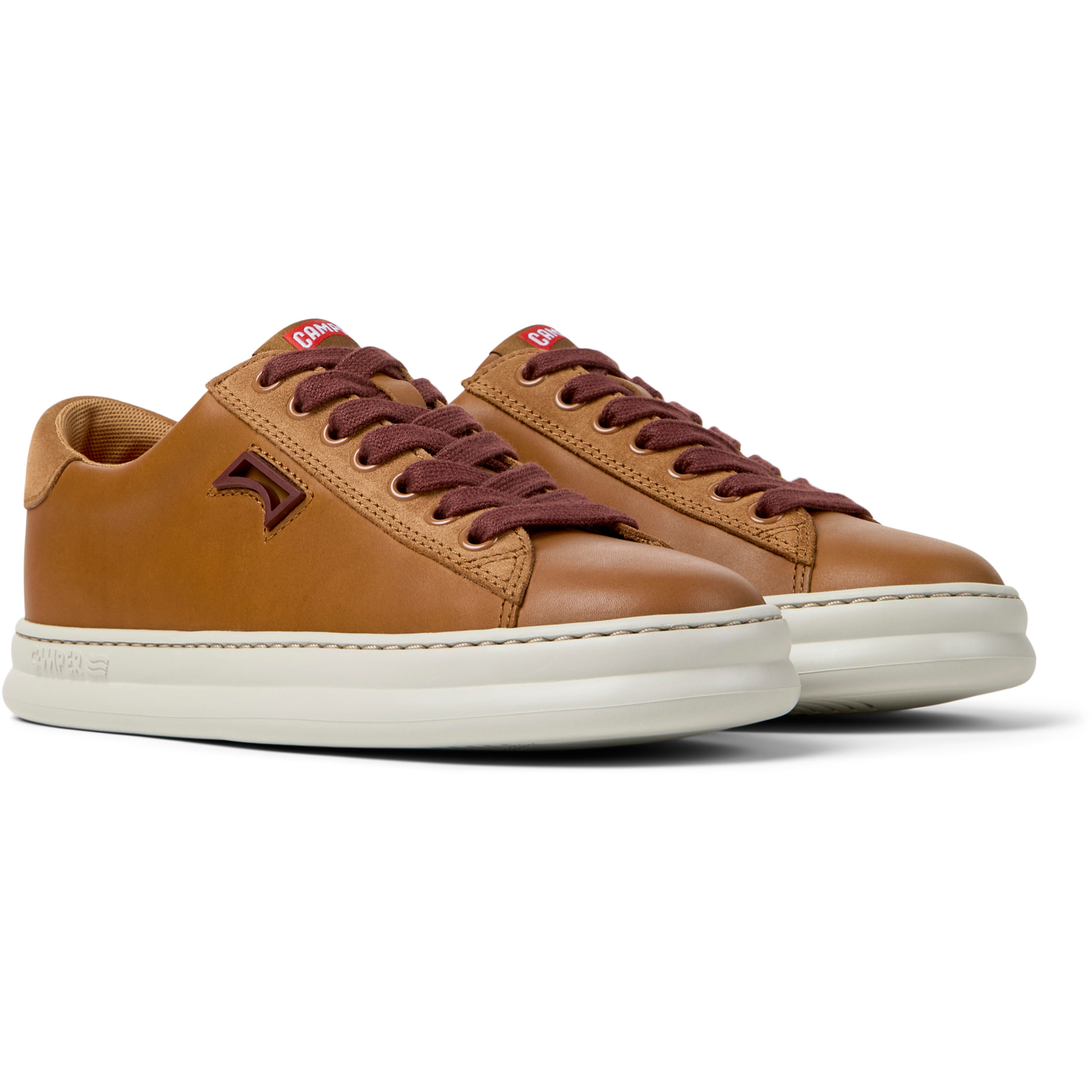 Sneakers - CAMPER Runner Four - Marrone - Pelle liscia