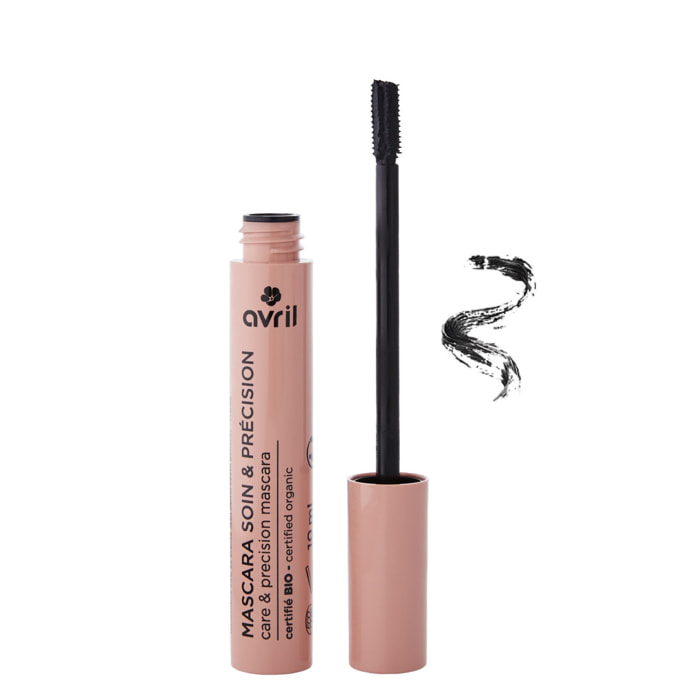 Mascara Soin & Précision 10ml - Certifié Bio - Mascara soin & précision