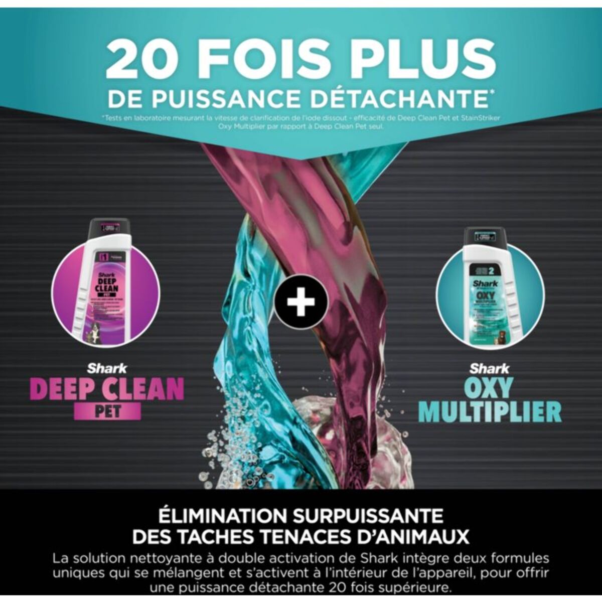 Détergent SHARK Animaux StainStriker PX200EUT PX250EUT