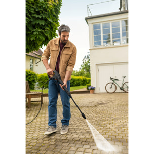 Nettoyeur haute pression Karcher K 5 FJ HOME - Pression 145 bar- Débit 500 l/h- canon à mousse- Kit Home inclus