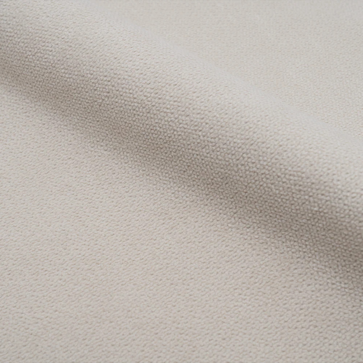 Lit double 140x190 cm en tissu beige et pieds doré - Koda