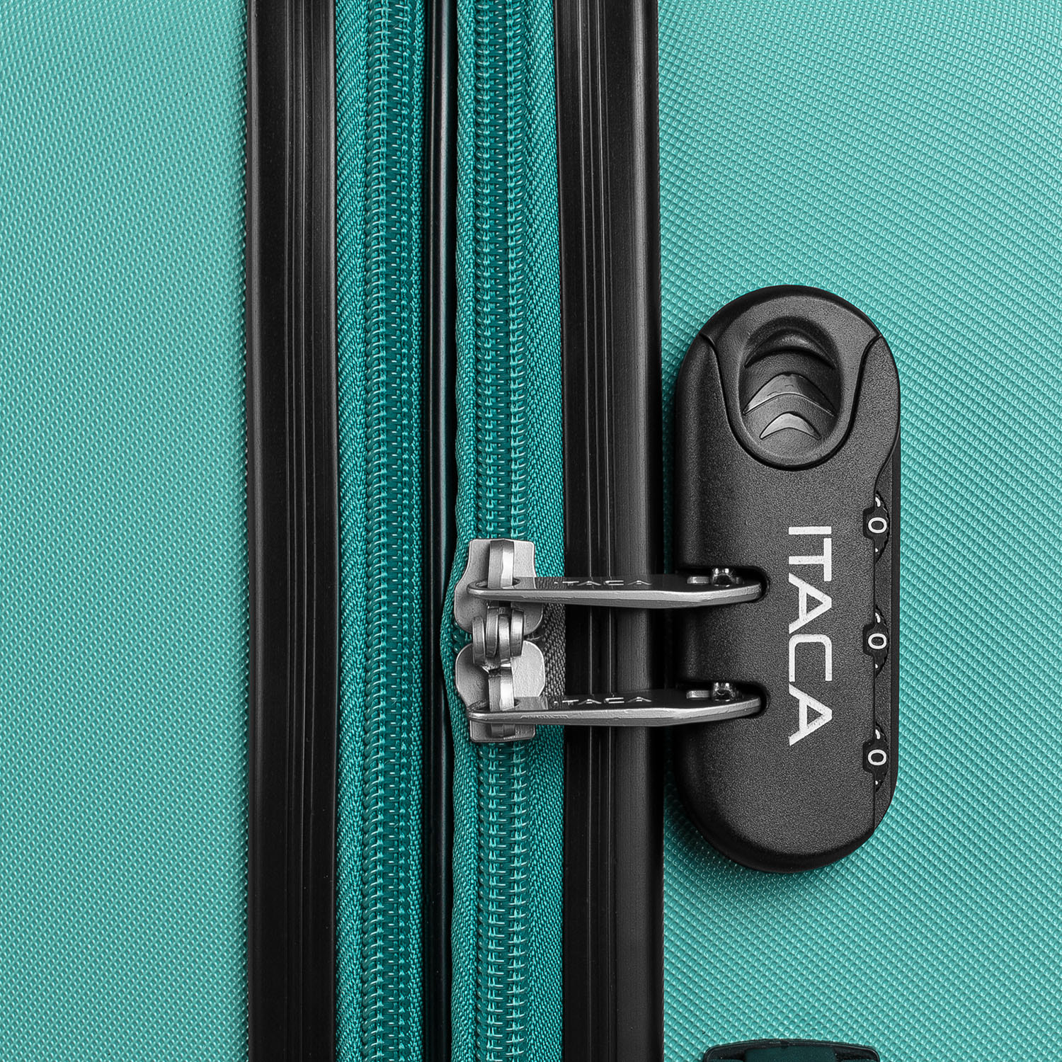 Juego De Maletas Rígidas Abs Itaca Sevron Verde Menta