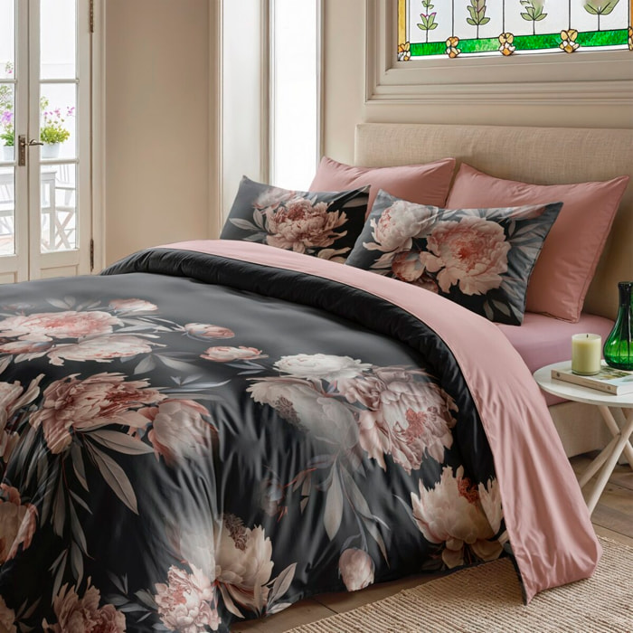 Housse de couette hanna noir