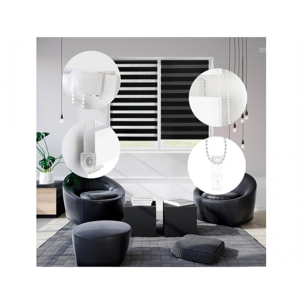 Store enrouleur Polyester Translucide 37x180