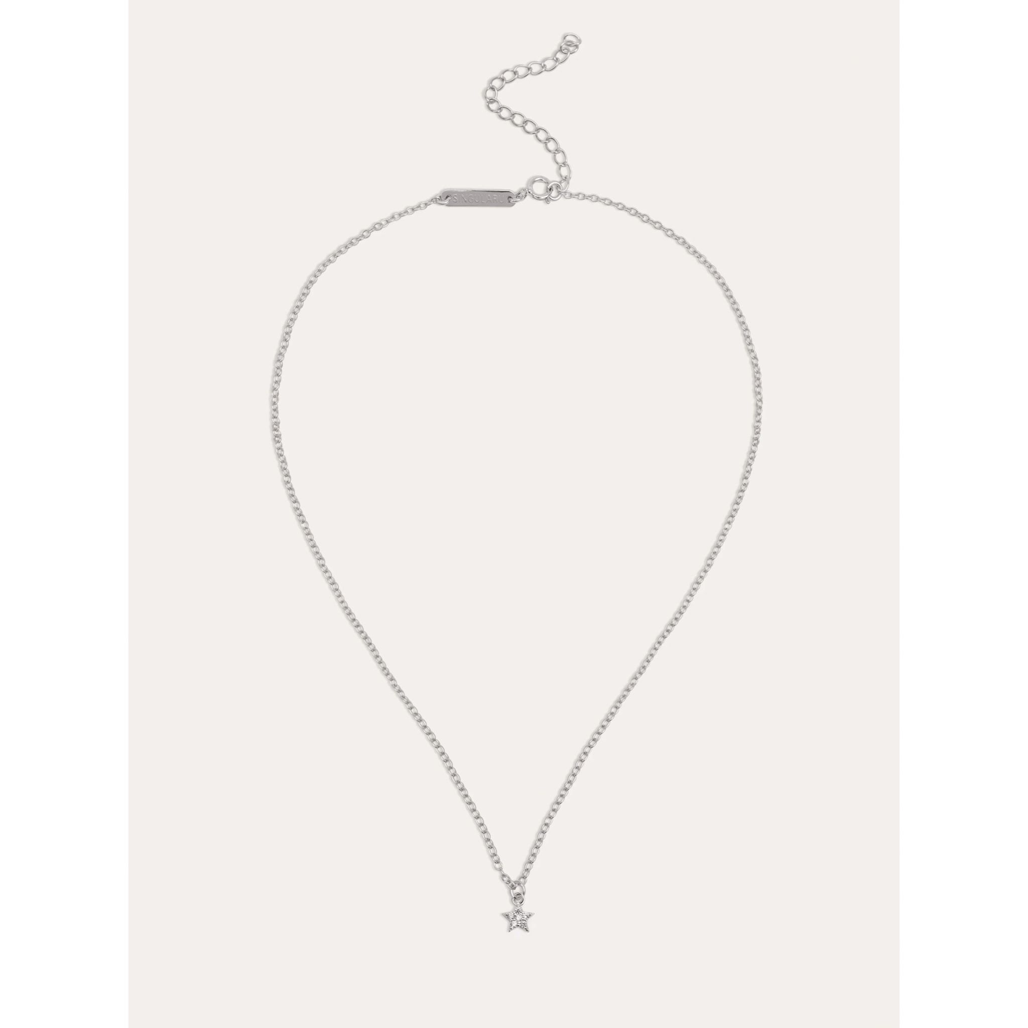 Collana Polaris Star in Argento
