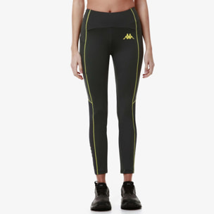 Kappa - Pantaloni Donna Grigio - Kombat Fema