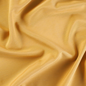 Voilage en polylin  - Effet naturel à oeillets - Jaune