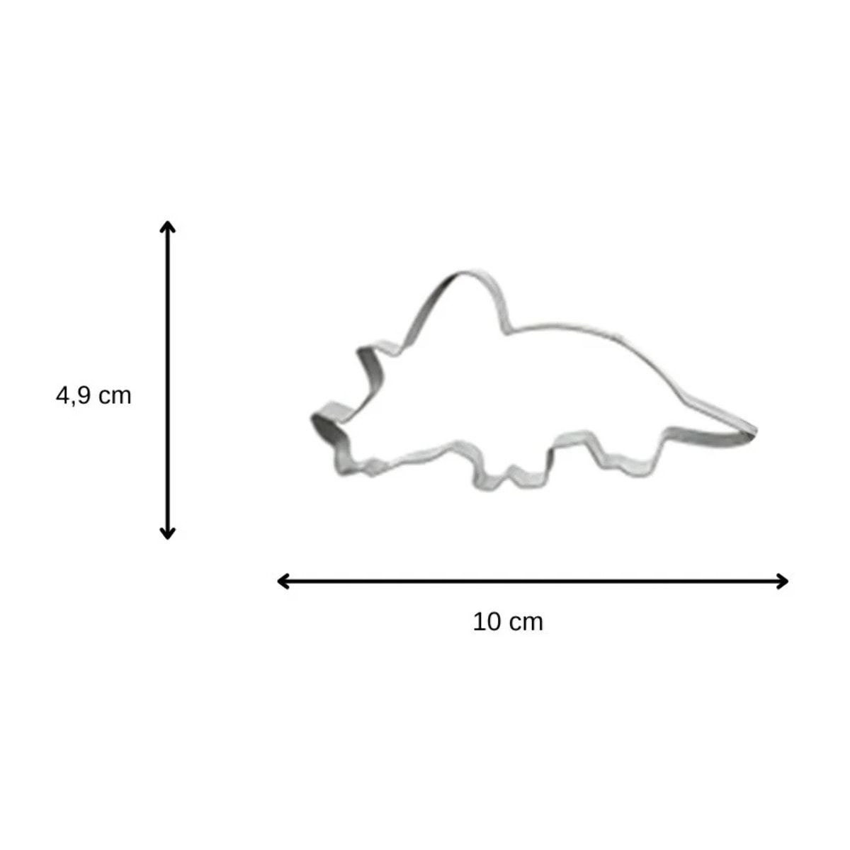 Set de 4 emporte-pièces dinosaure Zenker Emporte-pièces
