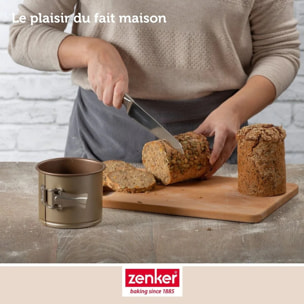 Set de 5 ustensiles de pâtisserie moule à gâteaux bols spatule et verre doseur Zenker Mojave Gold