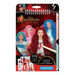 Descendants 4 L'Ascesa di Red - Album da Disegno Moda Fashion