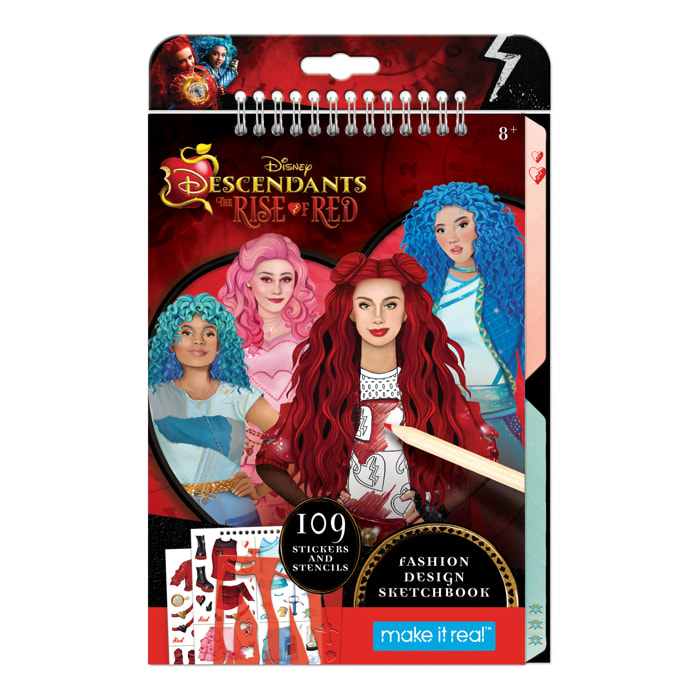 Descendants 4 L'Ascesa di Red - Album da Disegno Moda Fashion