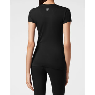 PHILIPP PLEIN T-Shirt Round Neck SKULL