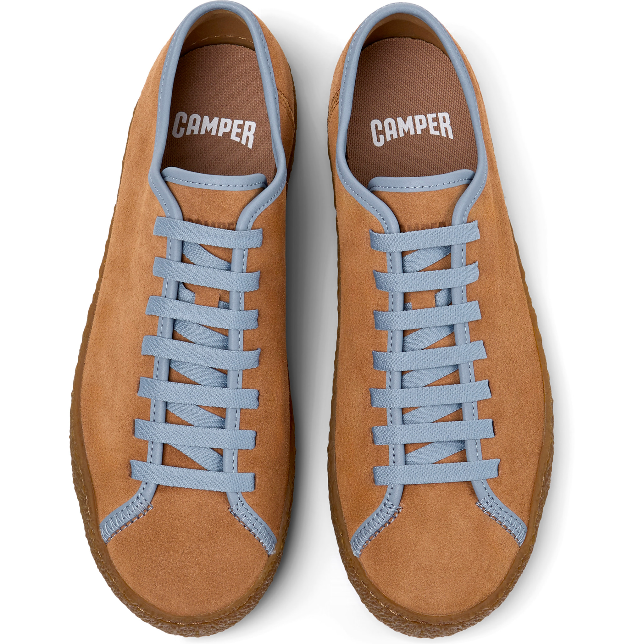 Sneakers - CAMPER Peu Terreno - Marrone - Pelle scamosciata