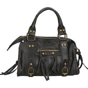 Borsa a spalla da donna - Modello Erisia - Vera pelle - 25.0 x 15.0 x 10.0 cm