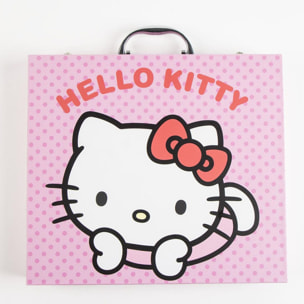 Set Papelería Coloreable Maletín Hello Kitty
