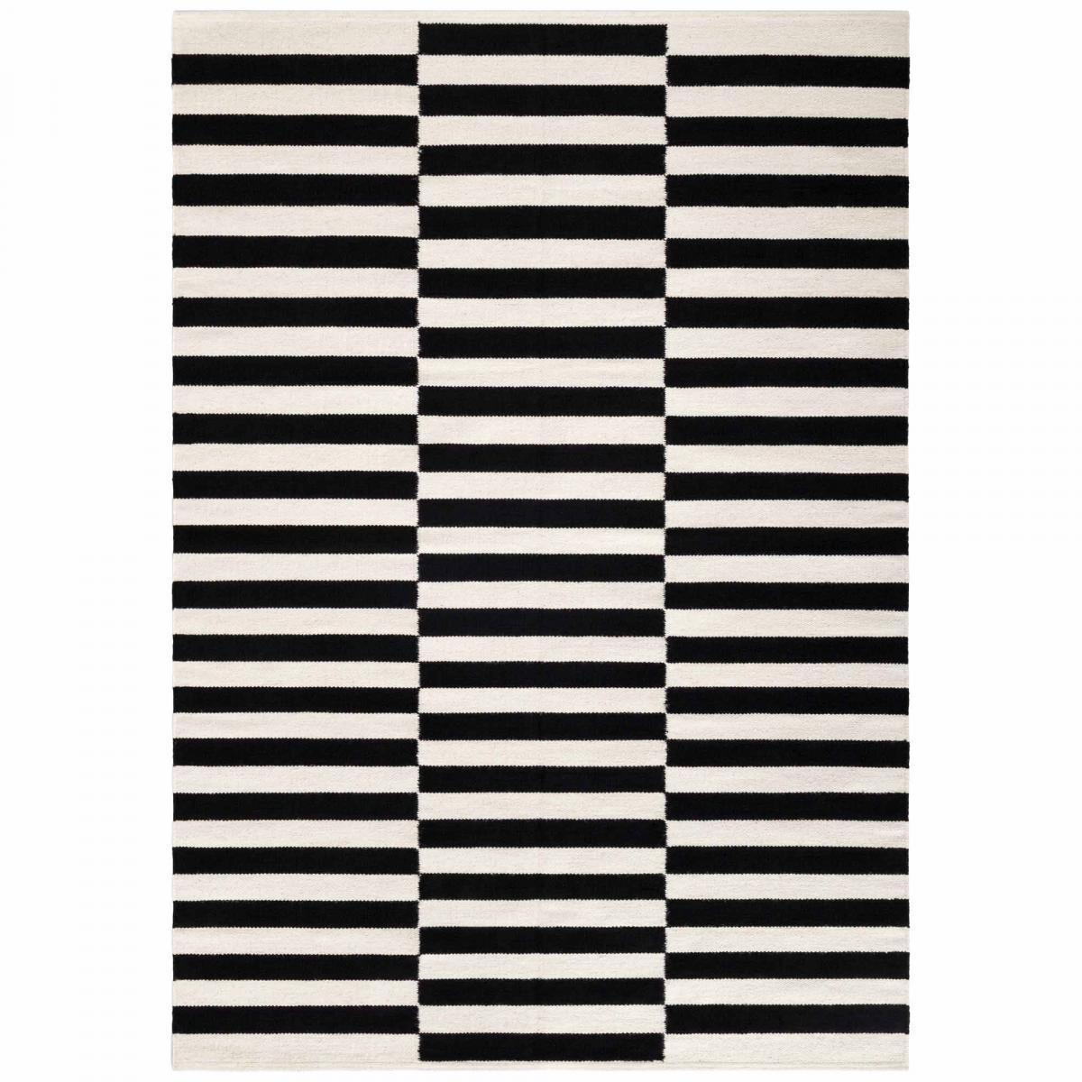 Tapis kilim, motif géométrique, tissé main, duel chic authentique