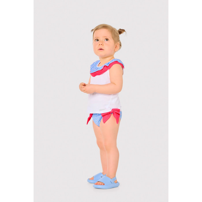 Set tessile con maglietta senza maniche