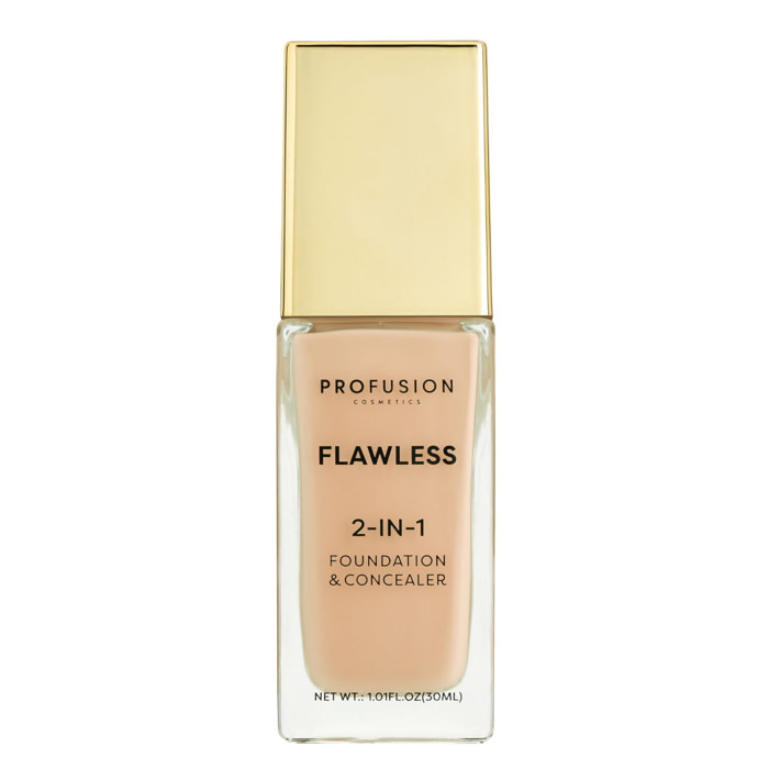 Flawless 2-in-1 - Fond de Teint Anticernes 30ml