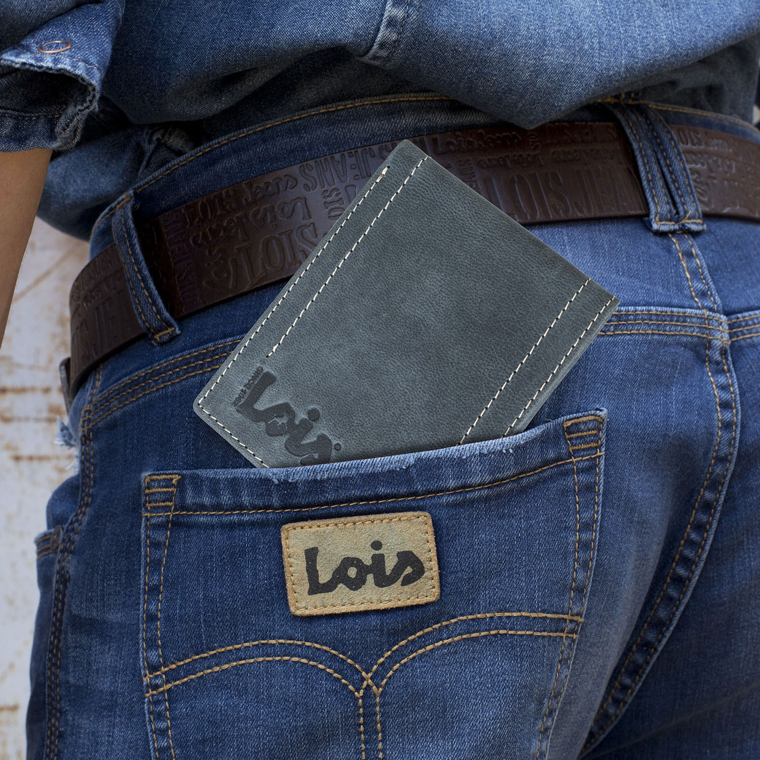 Cartera Lois Debauch Azul