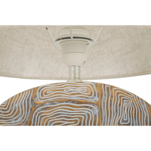 LAMPADA DA TAVOLO RESINA ECLIPS CM Ø 38X64