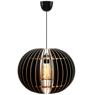 Lámpara de techo 70 cm. negro, tipo E 27 Max 45 - 60 W