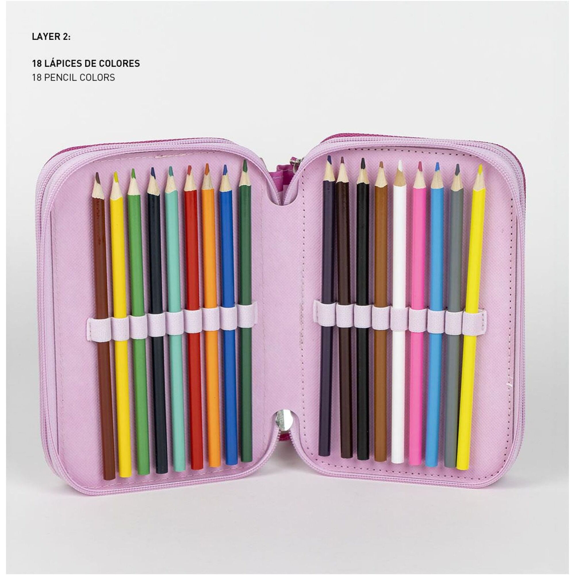 Plumier Con Accesorios Giotto Minnie