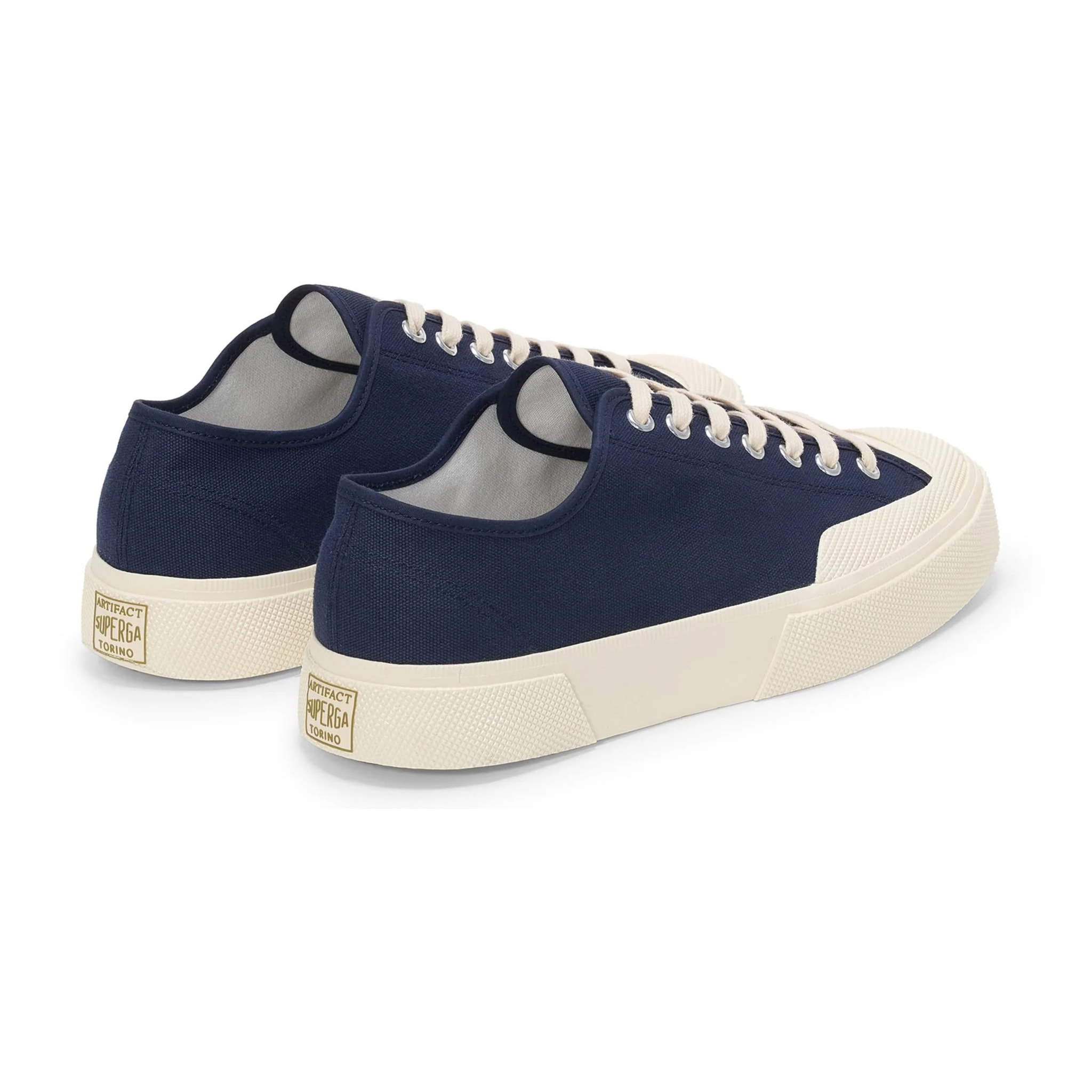 Superga - Zapatillas Unisex Blanco - 2432 WORKS LOW CUT COTTON CANVAS