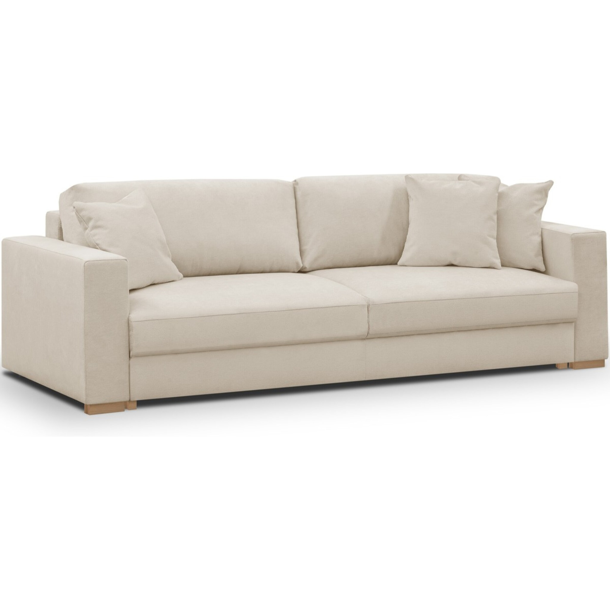 Canapé convertible 3 places en velours côtelé - ROBIN