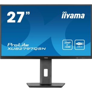 Ecran PC IIYAMA PROLITE XUB2797QSN-B2 27'' Plat IPS