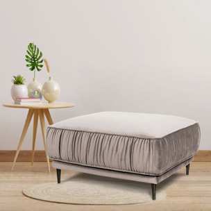 Pouf taille L Fiorenzo Velours