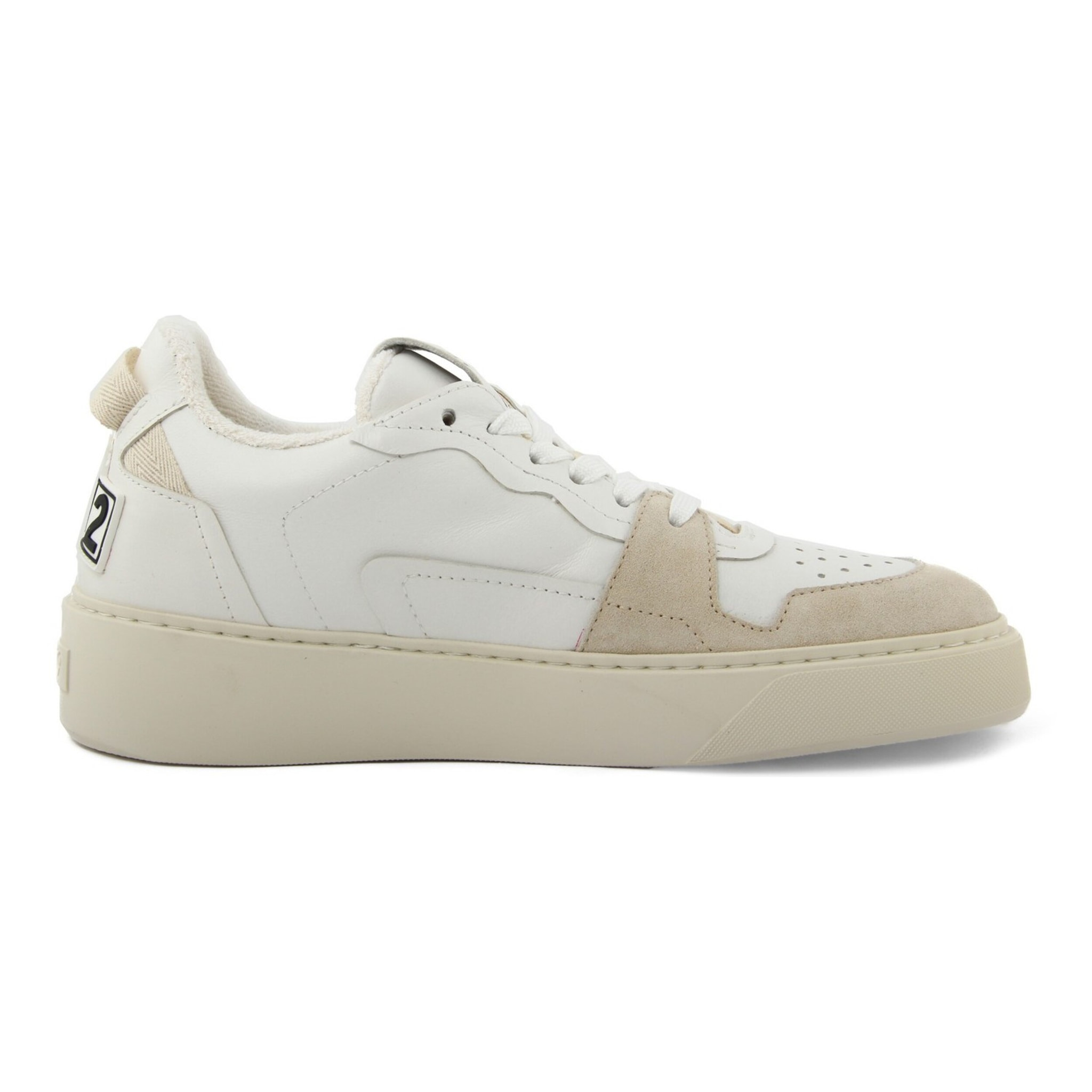 Sneakers Donna - Colore : Bianco_Sabbia