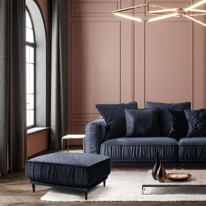 Pouf taille S Fiorenzo Tissu