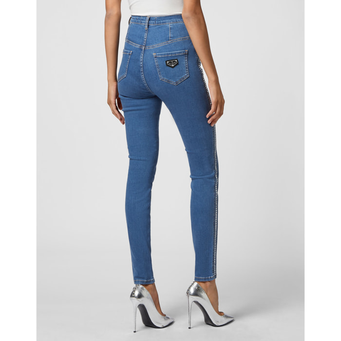 PHILIPP PLEIN Super High Waist Jegging