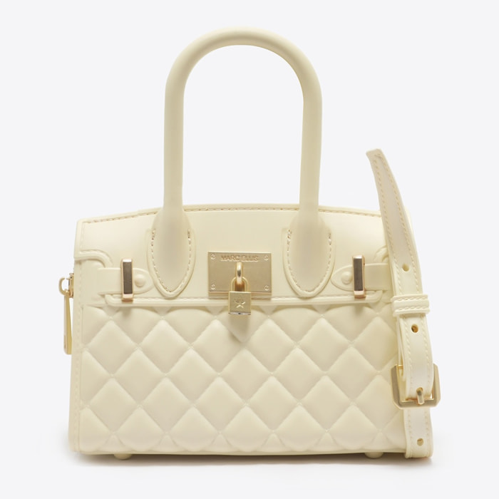 Borsa a mano da donna - Modello False - 100% PVC - 19.0 x 17.0 x 8.0 cm