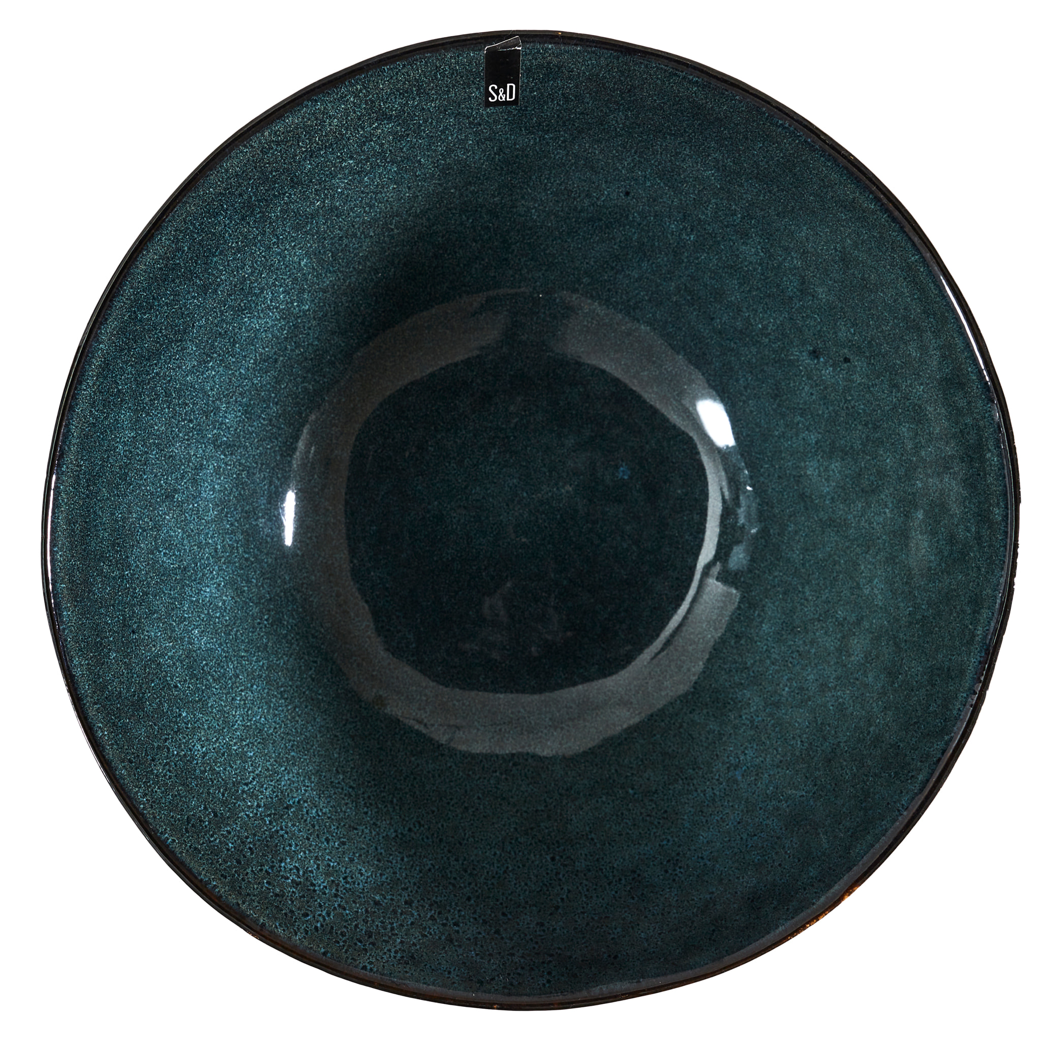 Saladier 3l D28cm H11cm Au Gres Du Temps Bleu M4