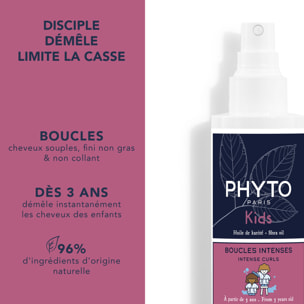 Boucles Intenses Kids - Spray Démêlant Magique Cheveux Frisés et Crépus 200 ml