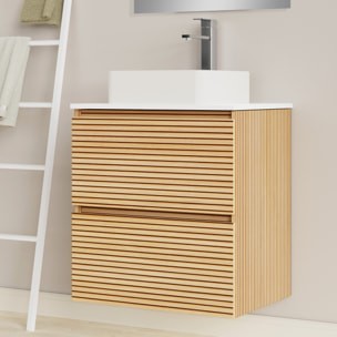 Ensemble de salle de bain BAMBU 2C, Alday, 60 cm, Solomon