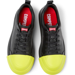 Sneakers - CAMPER Junction Runner - Nero - Pelle liscia