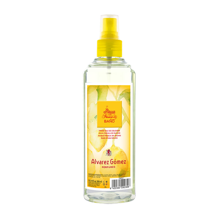 ALVAREZ GOMEZ - Agua Fresca De Bano Eau De Cologne - Unisex - 300 ML
