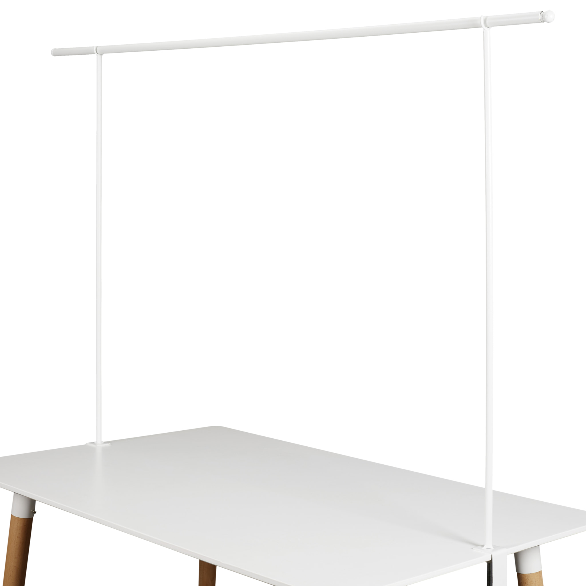 Barre Deco De Table Ajustable Interieur Et Exterieur Blanc