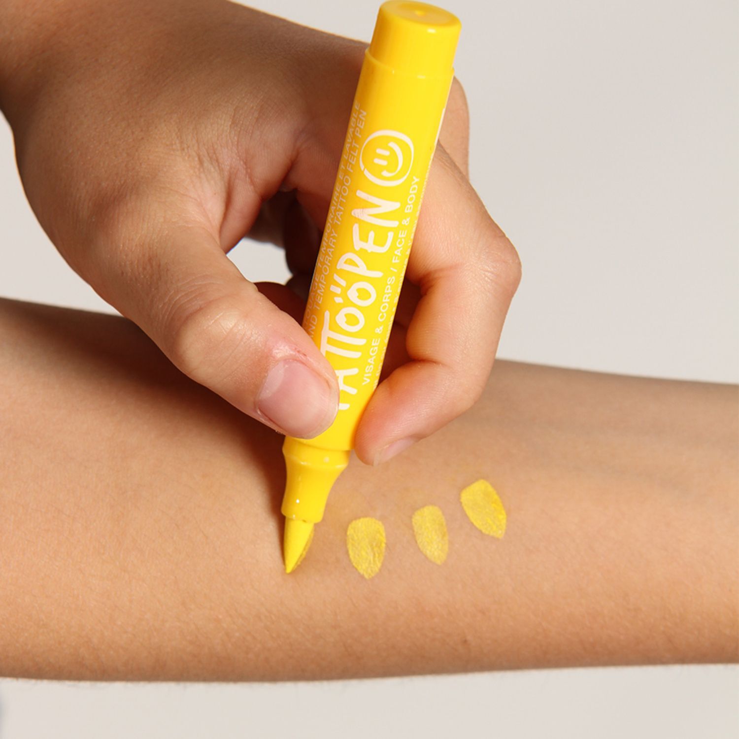 Tattoopen - Feutre de Tatouage Temporaire et Lavable Visage et Corps