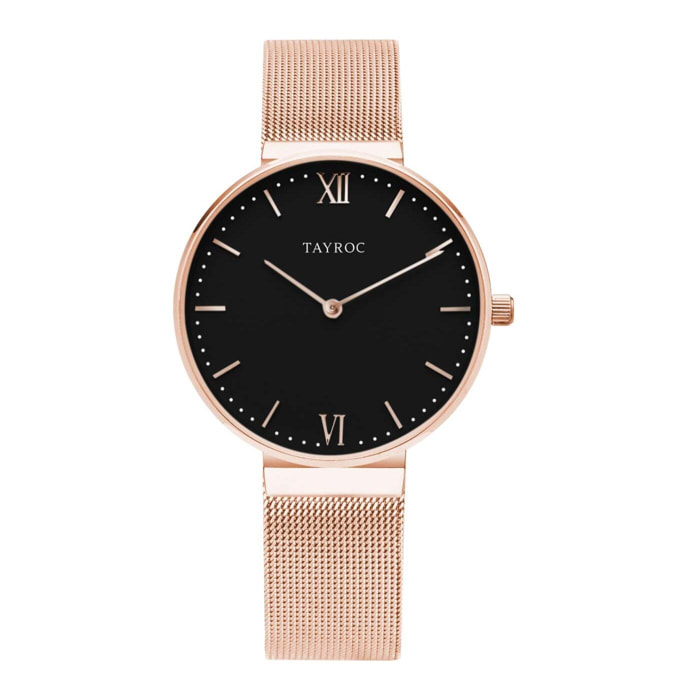 Reloj Tayroc TY149 Mujer Analogico Cuarzo con Correa de Acero inoxidable