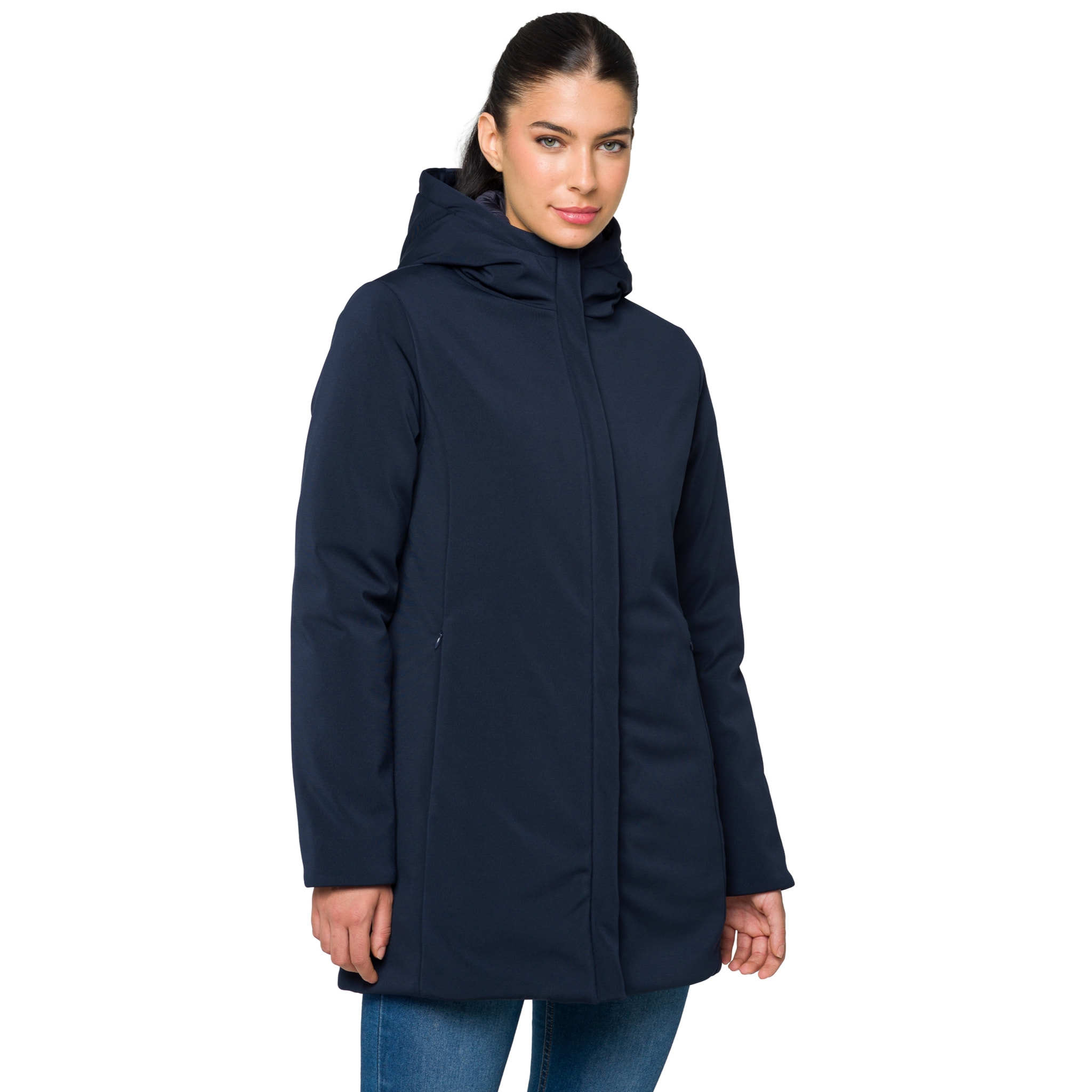 Chaqueta Hot Buttered térmica impermeable Jaqueline azul marino
