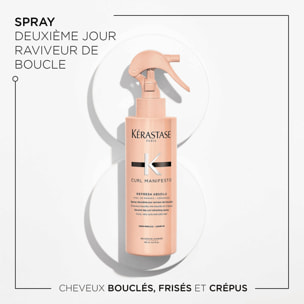 Curl Manifesto - Spray anti-frisottis de définition des cheveux bouclés, frisés et crépus 190 ml