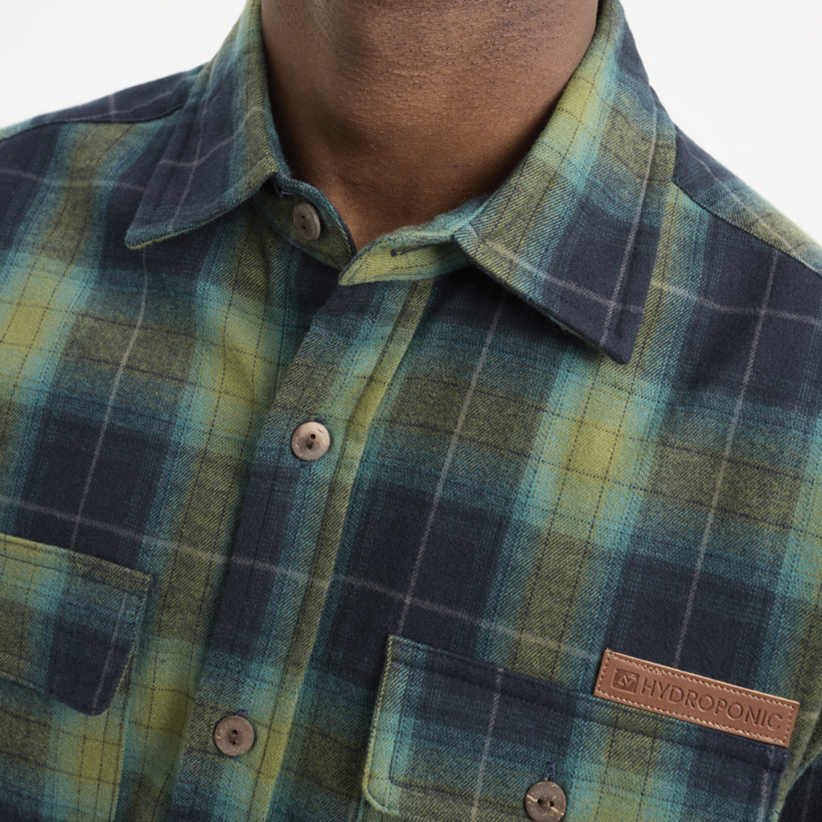 Camisa franela manga larga Hydroponic