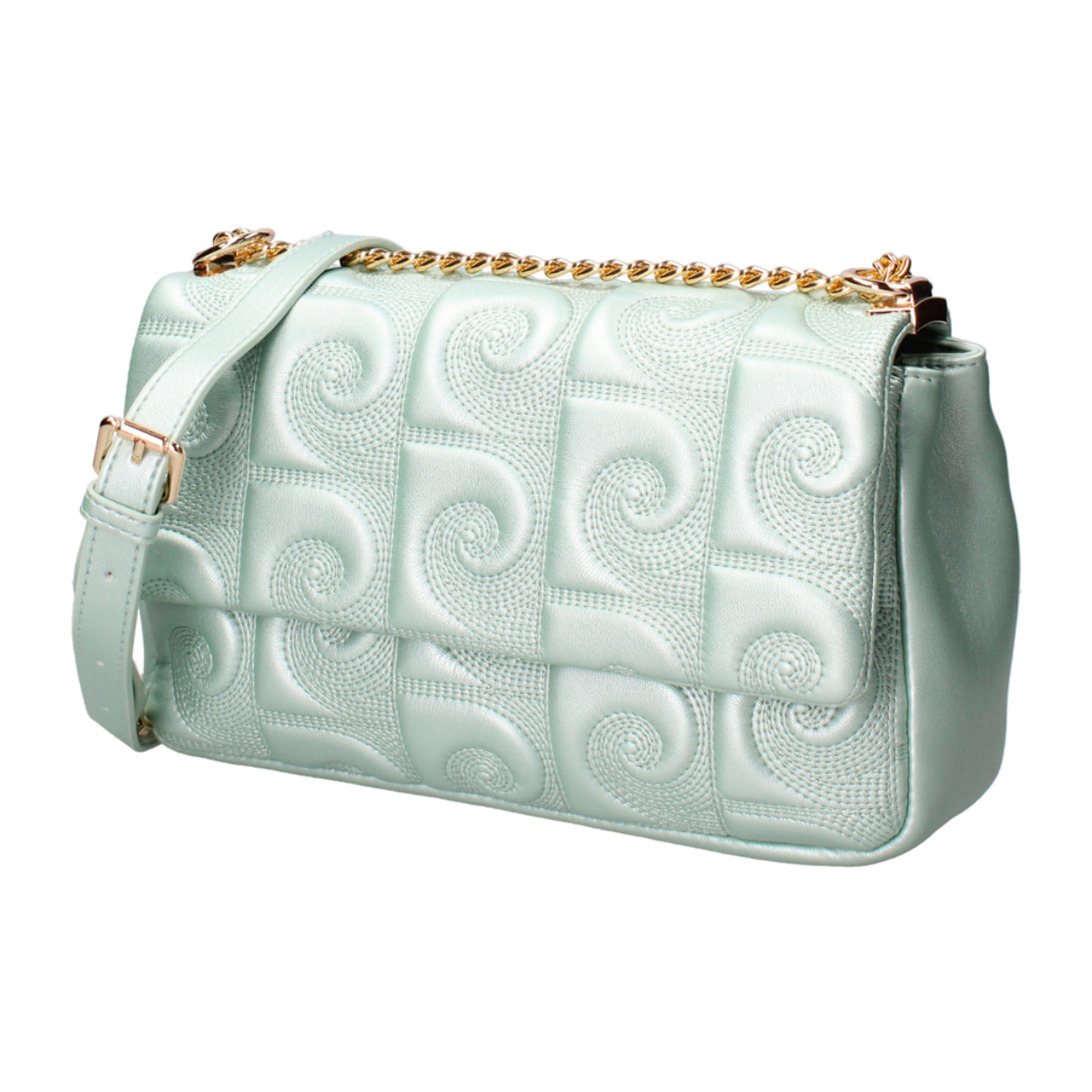 Borsa a tracolla  da donna Poliuretano In Poliuretano 26,5x15,5x7,5 cm