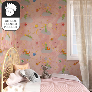 Carta da Parati Ufficiale Il Piccolo Principe Spazio Rosa